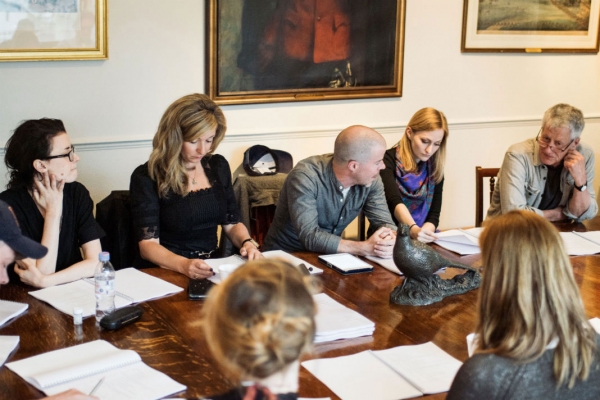 Photo Flash: First Look at Rehearsals of West End's McQUEEN Starring Stephen Wight Image