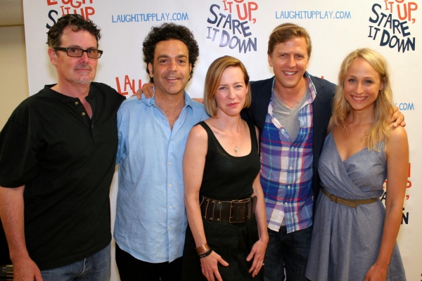 Photo Flash: In Rehearsal with the Cast of Off-Broadway's LAUGH IT UP STARE IT DOWN  Image