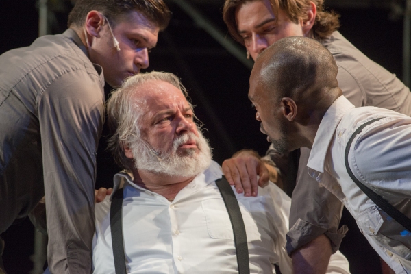 Photo Flash: First Look at Will Lyman in Commonwealth Shakespeare's KING LEAR, Opening Tonight 