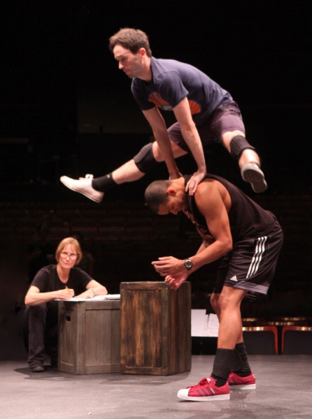 Photo Flash: Sneak Peek at Carolann M. Sanita, German Alexander and More in Rehearsals for WEST SIDE STORY at Music Circus Image