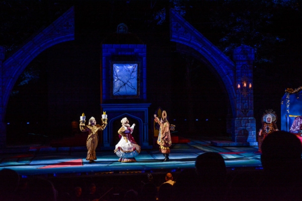 Photo Flash: First Look at Kate Rockwell, Nicholas Rodriguez and More in The Muny's BEAUTY AND THE BEAST Image
