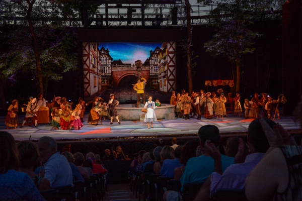 Photo Flash: First Look at Kate Rockwell, Nicholas Rodriguez and More in The Muny's BEAUTY AND THE BEAST Image
