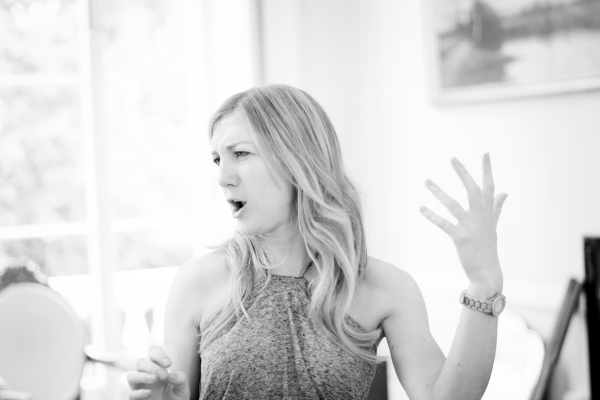 Photo Flash: In Rehearsal with THE BETTER HALF for 'A Naughty Night with Noel Coward' at the Old Red Lion 