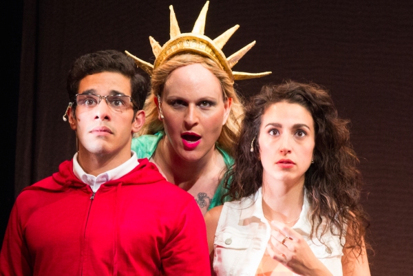 Photo Flash: First Look at MANUEL VERSUS THE STATUE OF LIBERTY at NYMF Image