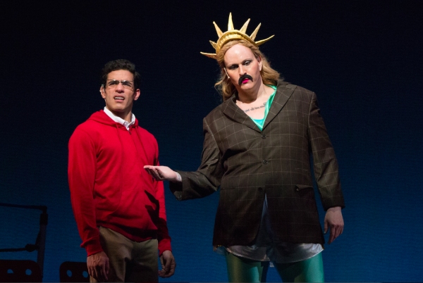 Photo Flash: First Look at MANUEL VERSUS THE STATUE OF LIBERTY at NYMF Image