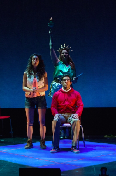 Photo Flash: First Look at MANUEL VERSUS THE STATUE OF LIBERTY at NYMF Image