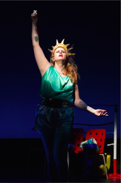 Photo Flash: First Look at MANUEL VERSUS THE STATUE OF LIBERTY at NYMF Image