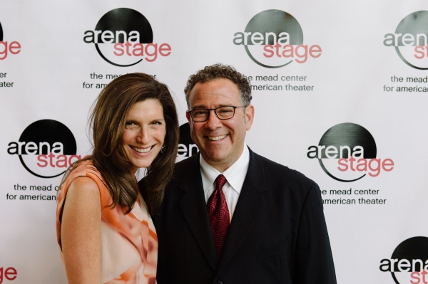 Stacey Mindich and director Michael Greif Photo