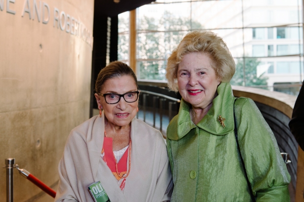 Justice Ruth Bader Ginsburg and Beth Newburger Schwartz Photo