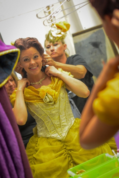Photo Flash: Backstage With BEAUTY AND THE BEAST at The Muny Image