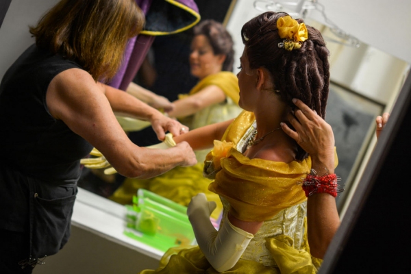 Photo Flash: Backstage With BEAUTY AND THE BEAST at The Muny Image