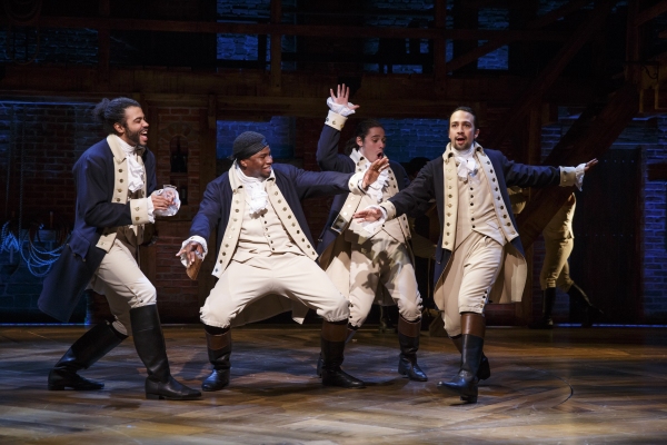 Photo Flash: Just You Wait! New Production Shots of HAMILTON on Broadway! Image