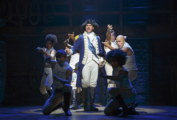 Photo Flash: Just You Wait! New Production Shots of HAMILTON on Broadway! Image