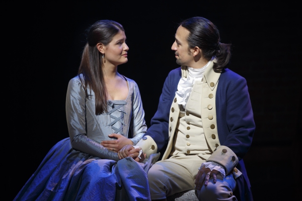 Phillipa Soo and Lin-Manuel Miranda Photo