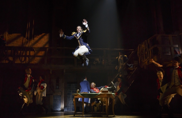 Photo Flash: Just You Wait! New Production Shots of HAMILTON on Broadway! Image