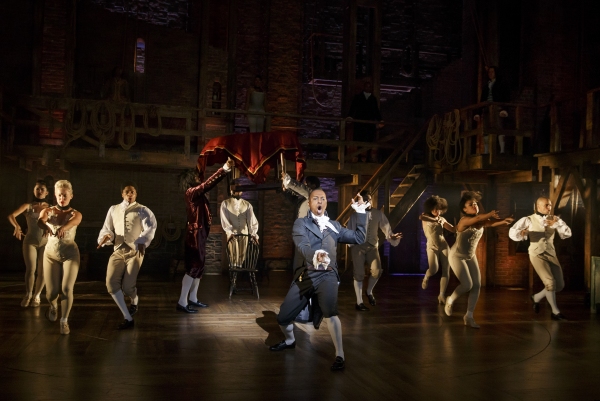 Photo Flash: Just You Wait! New Production Shots of HAMILTON on Broadway!  Image