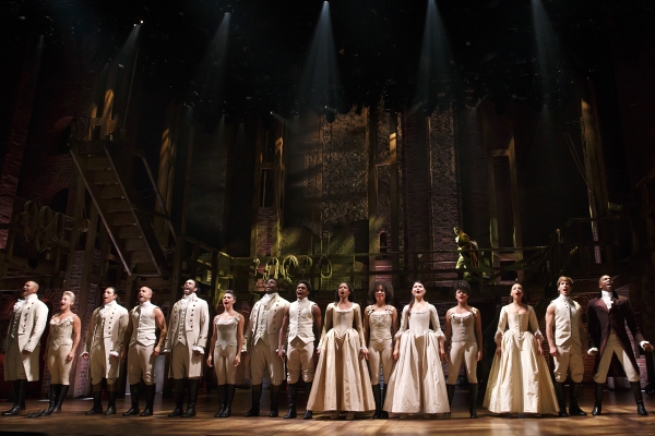 Photo Flash: Just You Wait! New Production Shots of HAMILTON on Broadway!  Image