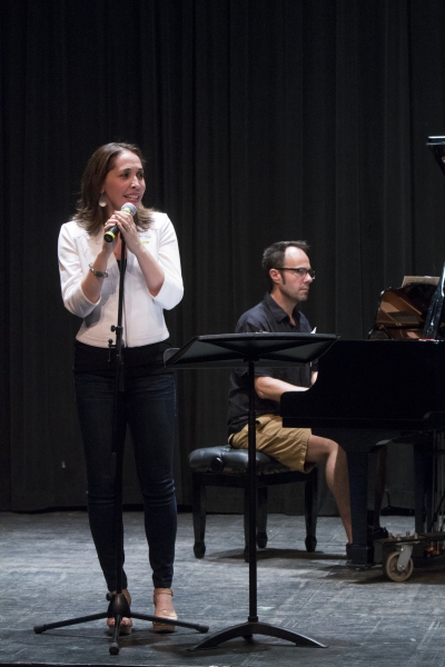 Photo Flash: Camp Alum Andrea Burns Visits French Woods Festival Image