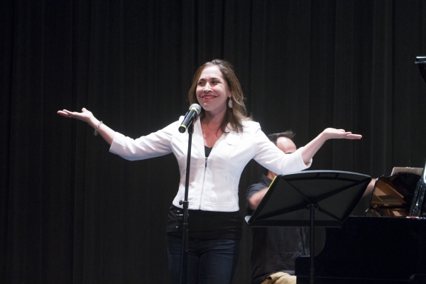 Photo Flash: Camp Alum Andrea Burns Visits French Woods Festival Image