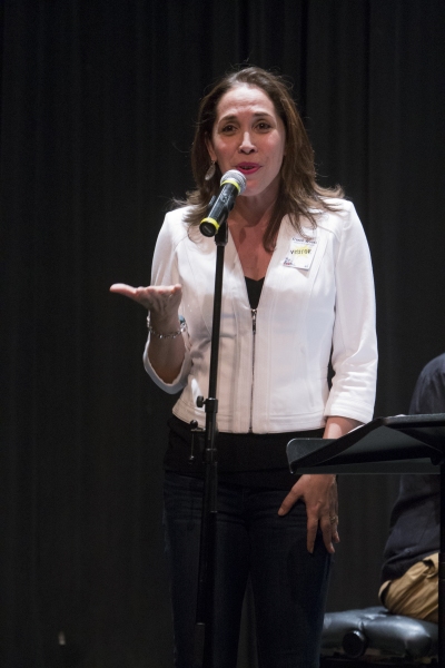 Photo Flash: Camp Alum Andrea Burns Visits French Woods Festival Image