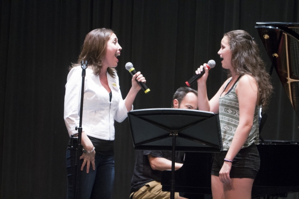 Photo Flash: Camp Alum Andrea Burns Visits French Woods Festival Image