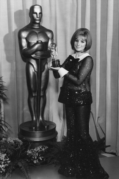 Photo Flash: Barbra Streisand Remembers Designer Arnold Scaasi and Her Iconic Oscars Outfit Image