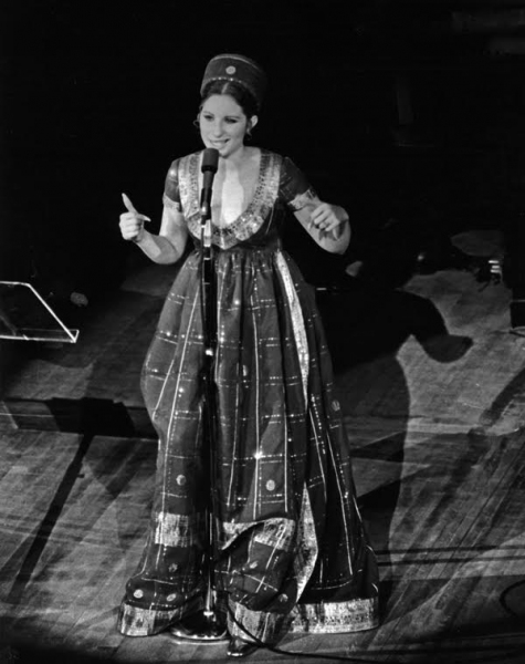 Photo Flash: More Shots! Barbra Streisand Sports Designs by Arnold Scaasi Image