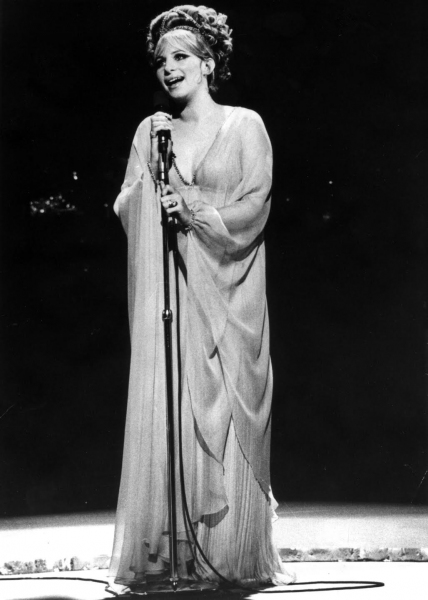 Photo Flash: More Shots! Barbra Streisand Sports Designs by Arnold Scaasi Image