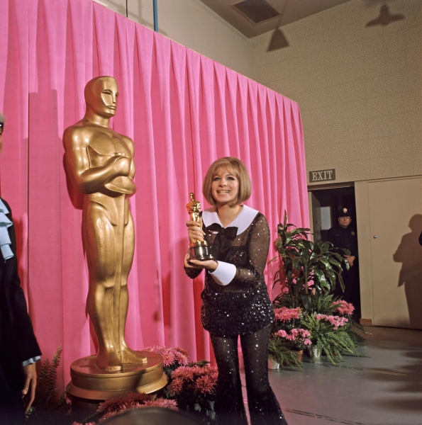 Photo Flash: More Shots! Barbra Streisand Sports Designs by Arnold Scaasi Image