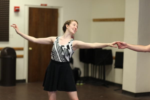 Photo Flash: In Rehearsal for BACKWARDS IN HIGH HEELS at WBT Image