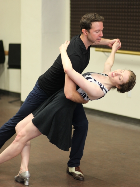 Photo Flash: In Rehearsal for BACKWARDS IN HIGH HEELS at WBT 