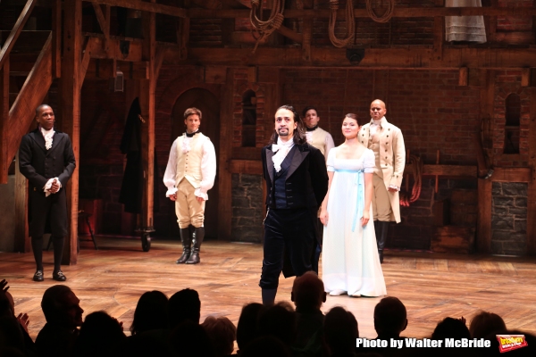 Photo Coverage: History is Happening- HAMILTON Cast Takes Opening Night Bows Image
