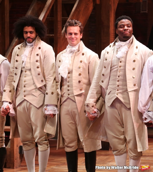 Photo Coverage: History is Happening- HAMILTON Cast Takes Opening Night Bows Image