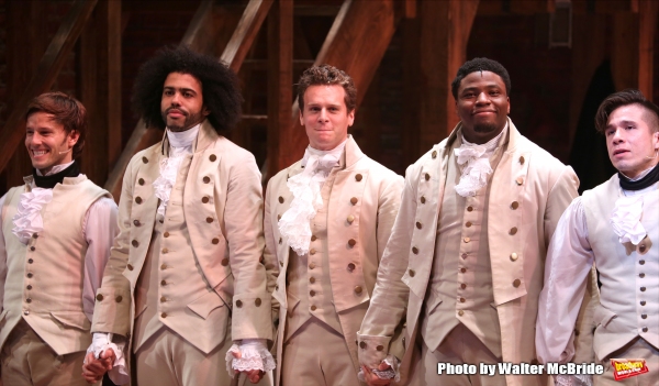 Photo Coverage: History is Happening- HAMILTON Cast Takes Opening Night Bows Image