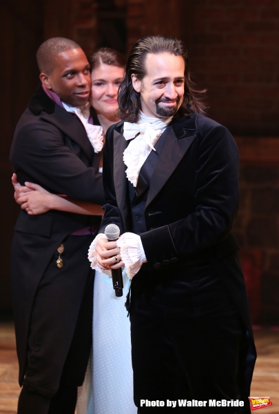 Photo Coverage: History is Happening- HAMILTON Cast Takes Opening Night Bows Image
