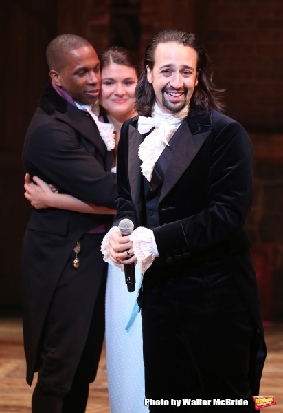 Photo Coverage: History is Happening- HAMILTON Cast Takes Opening Night Bows Image