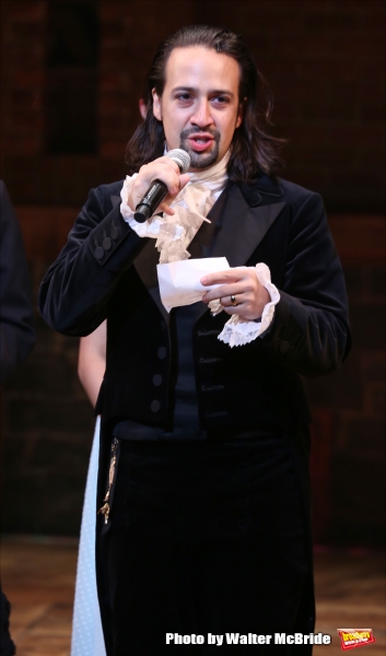 Photo Coverage: History is Happening- HAMILTON Cast Takes Opening Night Bows Image
