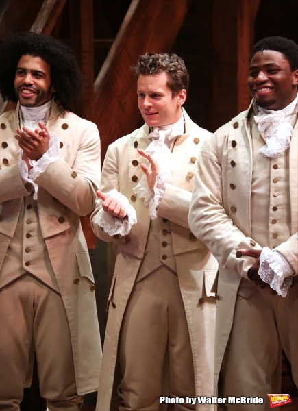 Photo Coverage: History is Happening- HAMILTON Cast Takes Opening Night Bows Image