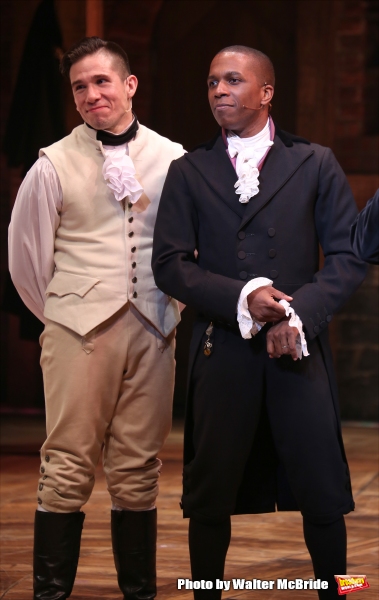Photo Coverage: History is Happening- HAMILTON Cast Takes Opening Night Bows Image