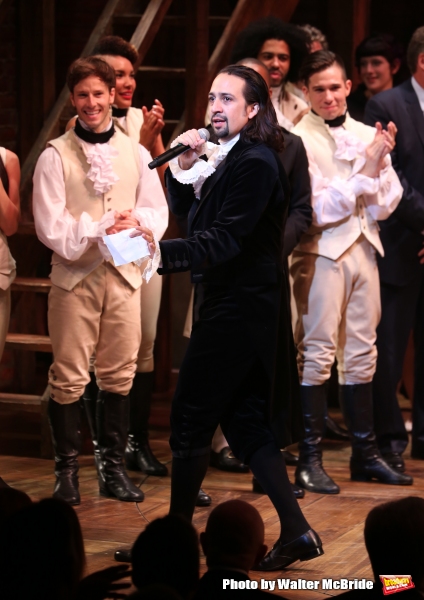 Photo Coverage: History is Happening- HAMILTON Cast Takes Opening Night Bows Image