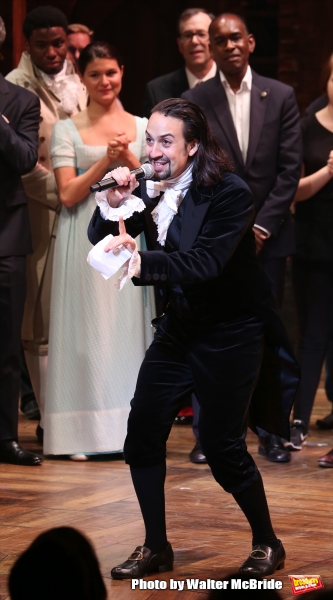 Photo Coverage: History is Happening- HAMILTON Cast Takes Opening Night Bows Image