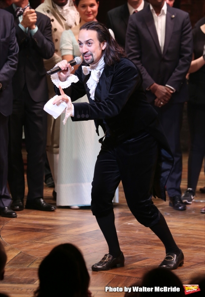 Photo Coverage: History is Happening- HAMILTON Cast Takes Opening Night Bows Image