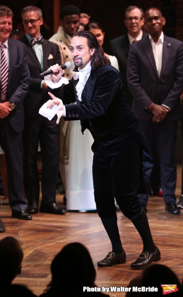 Photo Coverage: History is Happening- HAMILTON Cast Takes Opening Night Bows Image