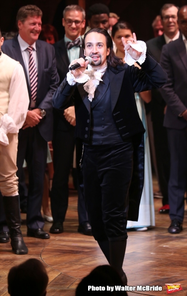 Photo Coverage: History is Happening- HAMILTON Cast Takes Opening Night Bows Image