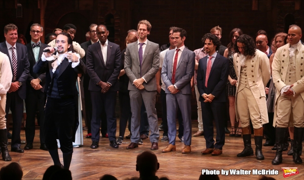 Photo Coverage: History is Happening- HAMILTON Cast Takes Opening Night Bows Image