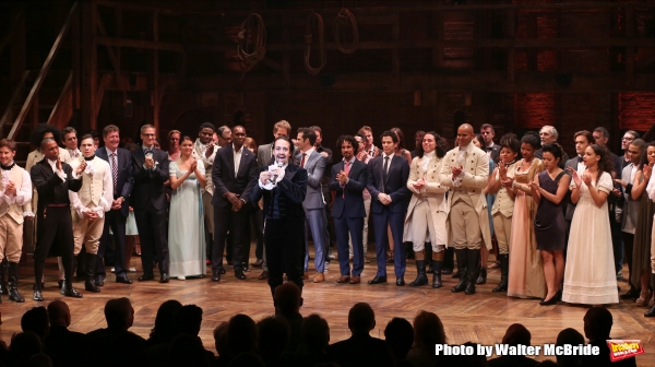 Photo Coverage: History is Happening- HAMILTON Cast Takes Opening Night Bows Image