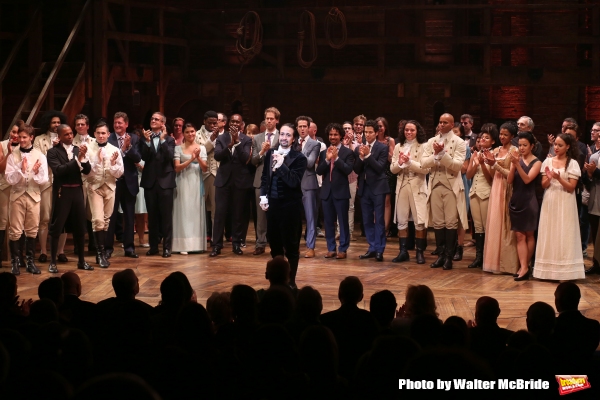 Photo Coverage: History is Happening- HAMILTON Cast Takes Opening Night Bows Image