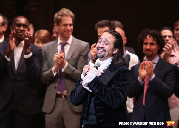 Photo Coverage: History is Happening- HAMILTON Cast Takes Opening Night Bows Image