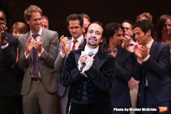 Photo Coverage: History is Happening- HAMILTON Cast Takes Opening Night Bows Image