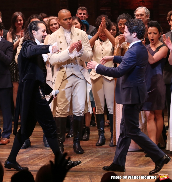 Photo Coverage: History is Happening- HAMILTON Cast Takes Opening Night Bows Image